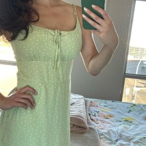 Abercrombie & Fitch green sundress
